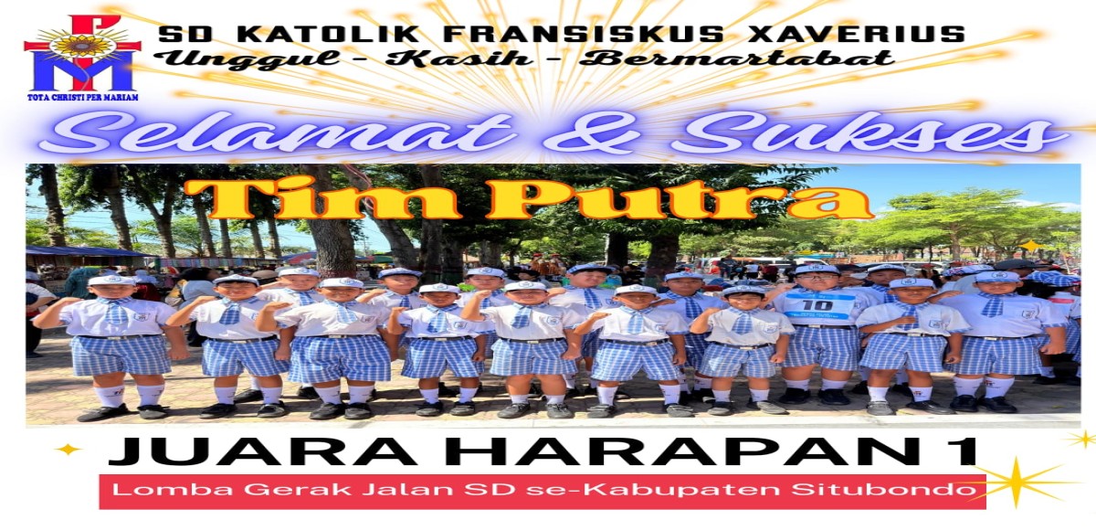JUARA HARAPAN 1 LOMBA GERAK JALAN SD