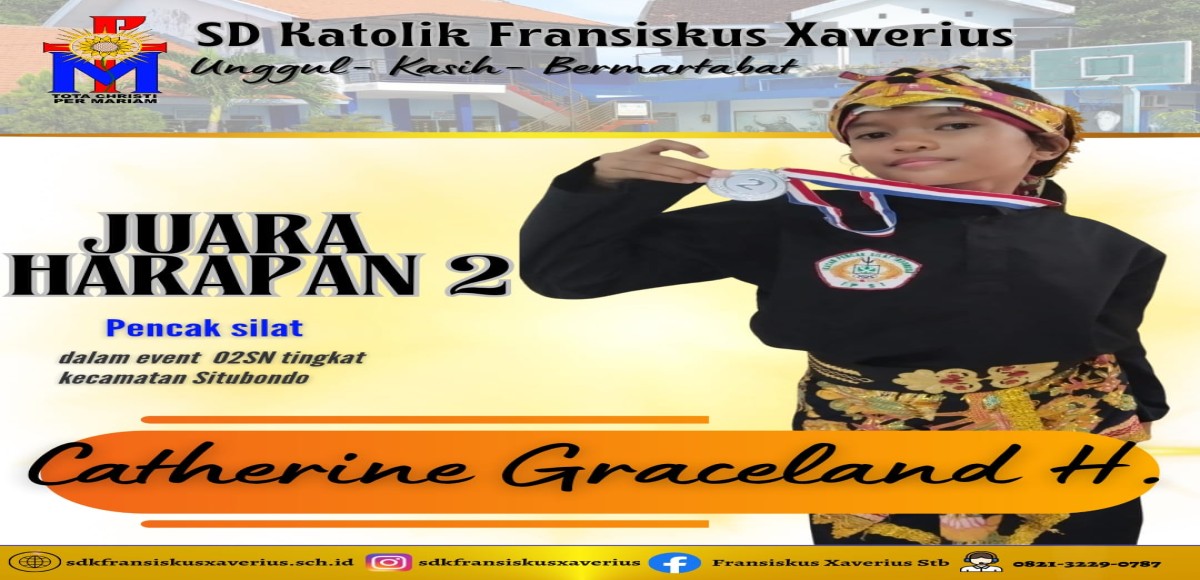 Juara Harapan 2 Pencak Silat O2SN Tingkat Kecamatan Situbondo