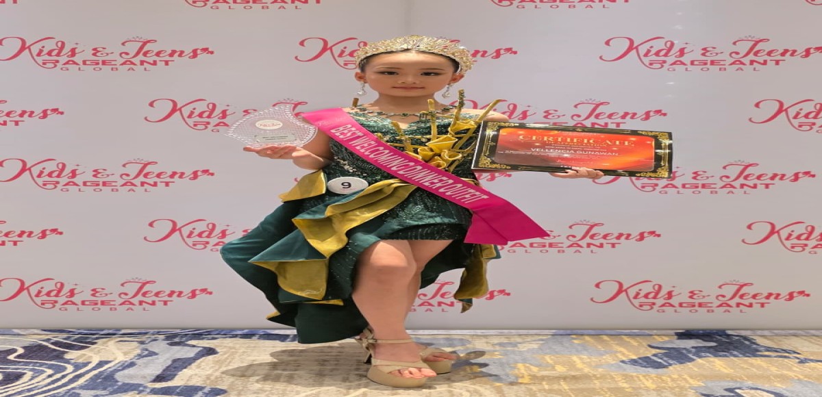 BEST WELCOMING DINNER OUTFIT "KIDS & TEENS PAGEANT GLOBAL 2026" MALAYSIA