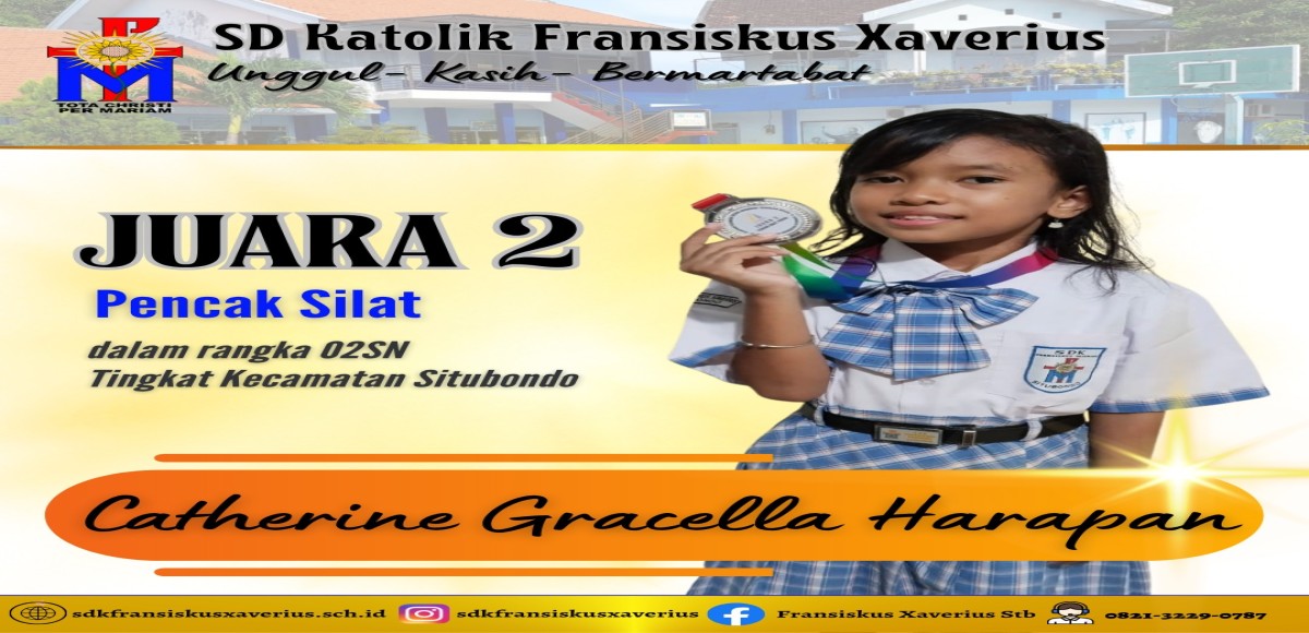 Juara 2 Pencak Silat O2SN Tingkat Kecamatan Situbondo