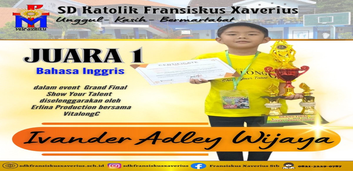 Juara 1 Bahasa Inggris