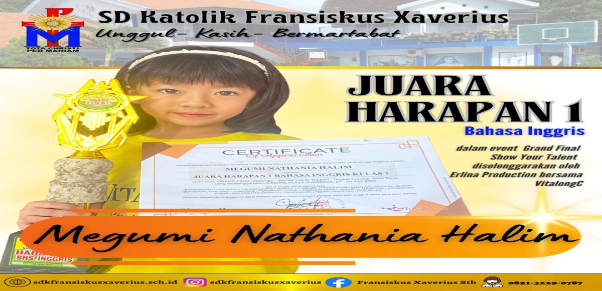 Juara Harpan 1 Bahasa Inggris