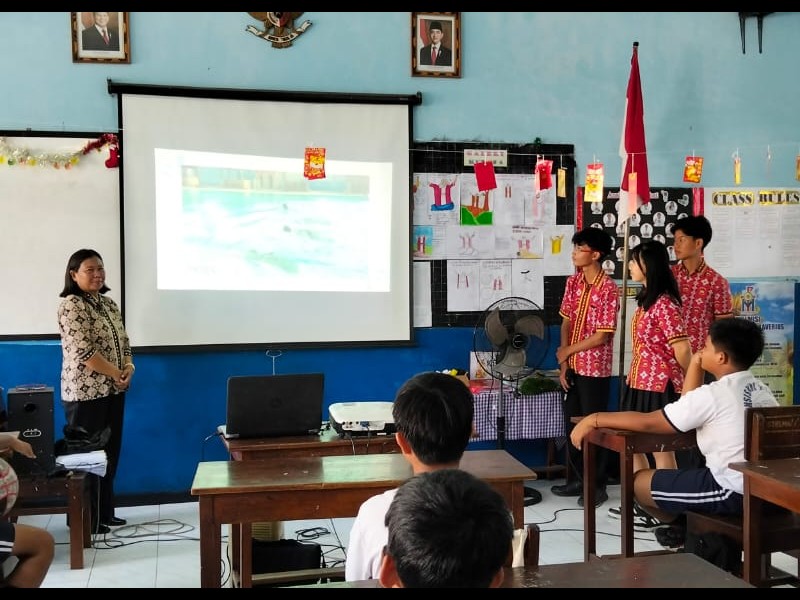 Sosialisasi Penerimaan Siswa Baru dari SMP Katolik Santo Elias Situbondo