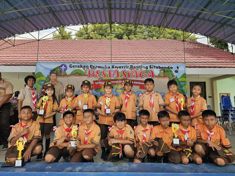 Kegiatan Pesta Siaga Kwartir Ranting Gerakan Pramuka Kecamatan Situbondo