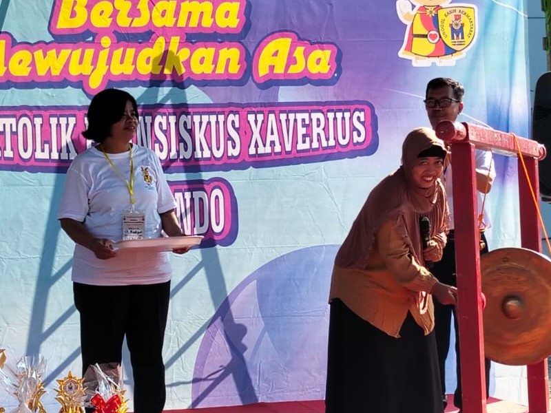 KEGIATAN LOMBA MEWARNAI TINGKAT TK  MEMPERINGATAN HUT KE 70 SD KATOLIK FRANSISKUS XAVERIUS