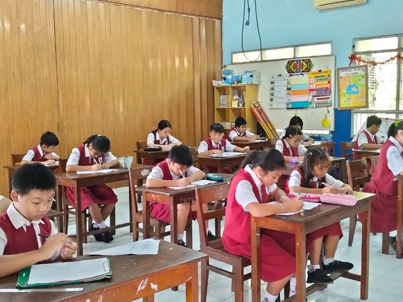 KEGIATAN SUMATIF AKHIR SEMESTER GENAP  SD KATOLIK FRANSISKUS XAVERIUS