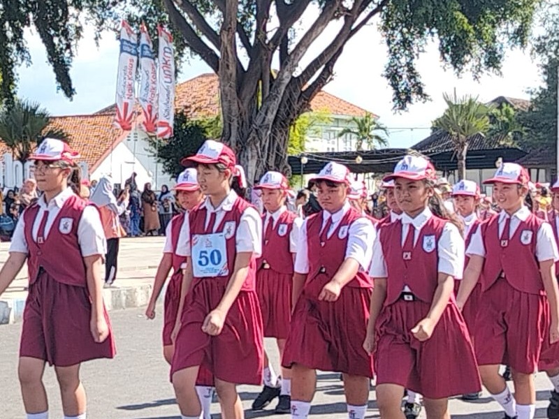 Lomba Gerak Jalan Memperingati HUT RI Ke-80