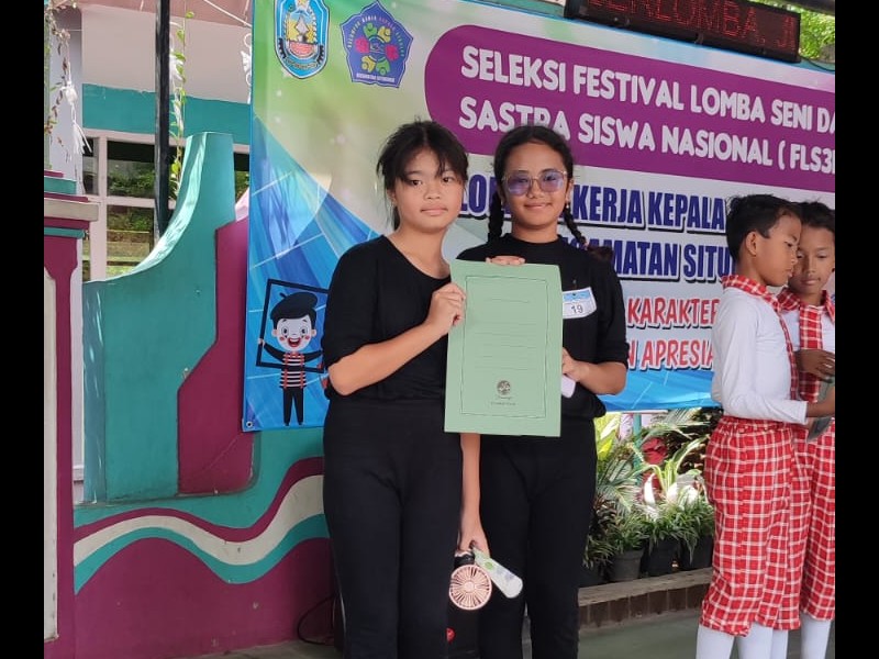 Juara Harapan 2 Pantomin FLS3N Tingkat Kecamatan Situbondo